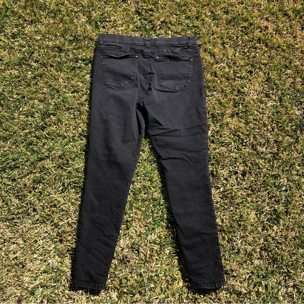 Wit & Wisdom Nordstrom Size 12 Black Skinny Jeans - Picture 7 of 7